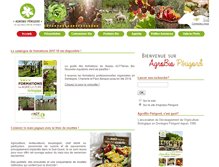 Tablet Screenshot of agrobioperigord.fr